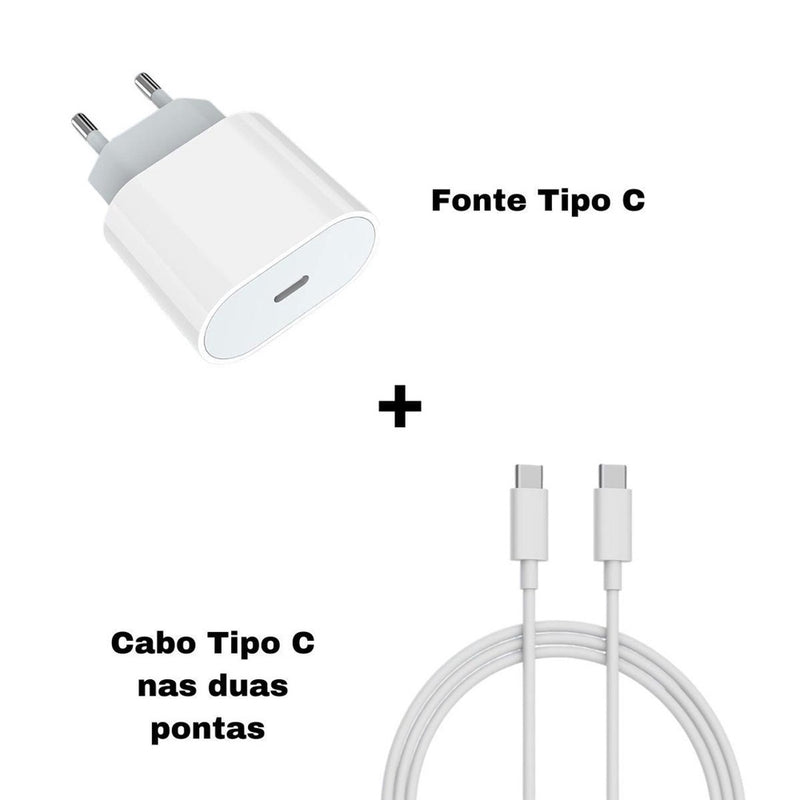 CARREGADOR USB-C X LIGHTNING FKT-PD525 FAM