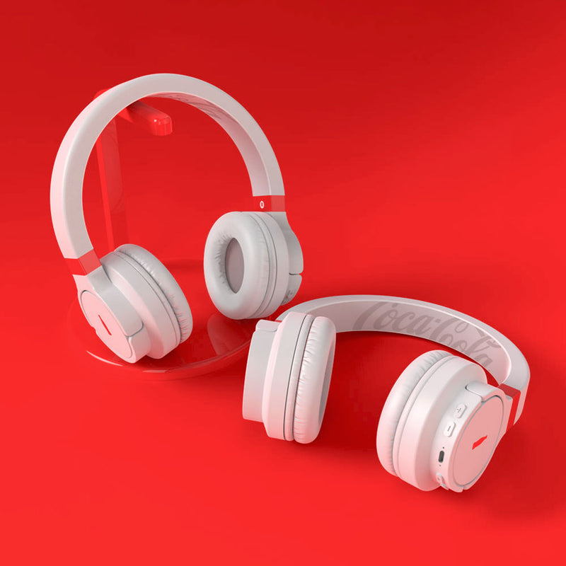 Head Phone  Sem Fio Elite Bass Branco Coke