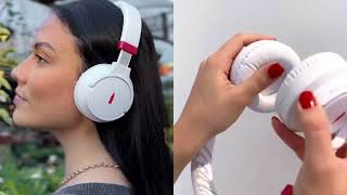Head Phone  Sem Fio Elite Bass Branco Coke