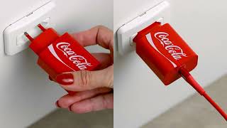 Kit Carregador  Fonte + Cabo  USB-C RD Coke