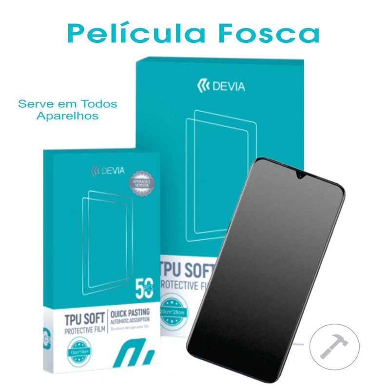 Película Fosca Premium P/ Celular (Frontal) - Tpu Soft Devia